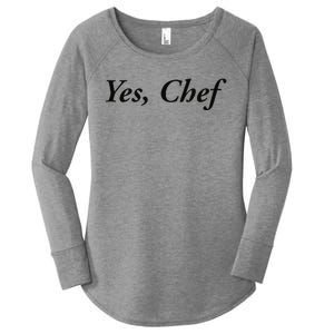 Yes Chef Women's Perfect Tri Tunic Long Sleeve Shirt