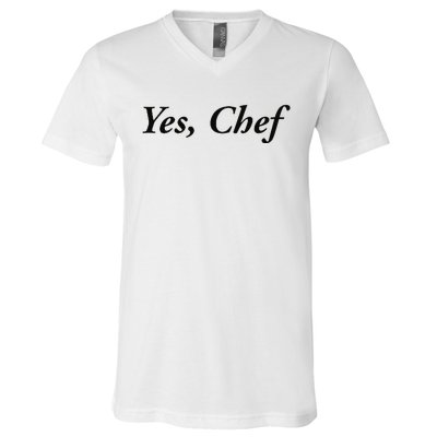 Yes Chef V-Neck T-Shirt