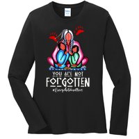 You Day Are Not Forgotten Native American Ladies Long Sleeve Shirt