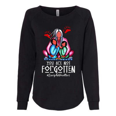 You Day Are Not Forgotten Native American Womens California Wash Sweatshirt