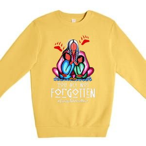 You Day Are Not Forgotten Native American Gift Premium Crewneck Sweatshirt