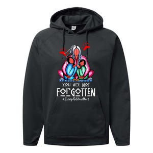 You Day Are Not Forgotten Native American Gift Performance Fleece Hoodie