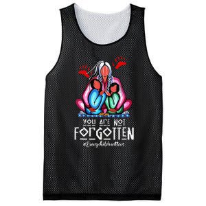 You Day Are Not Forgotten Native American Gift Mesh Reversible Basketball Jersey Tank