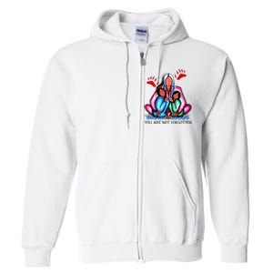 You Day Are Not Forgotten Native American Full Zip Hoodie