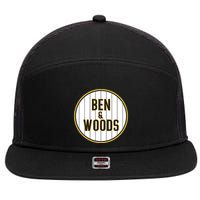 Yu Darvish Ben And Woods 7 Panel Mesh Trucker Snapback Hat