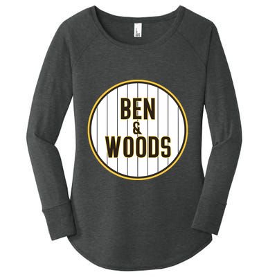 Yu Darvish Ben And Woods Women's Perfect Tri Tunic Long Sleeve Shirt