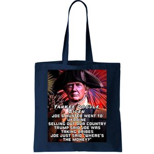 Yankee Doodle Biden 4th Of July Great Again Patriotic Trump Tote Bag