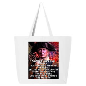 Yankee Doodle Biden 4th Of July Great Again Patriotic Trump 25L Jumbo Tote