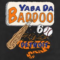 Yabba Da Baddoo 60 Detroit Baseball 7 Panel Mesh Trucker Snapback Hat