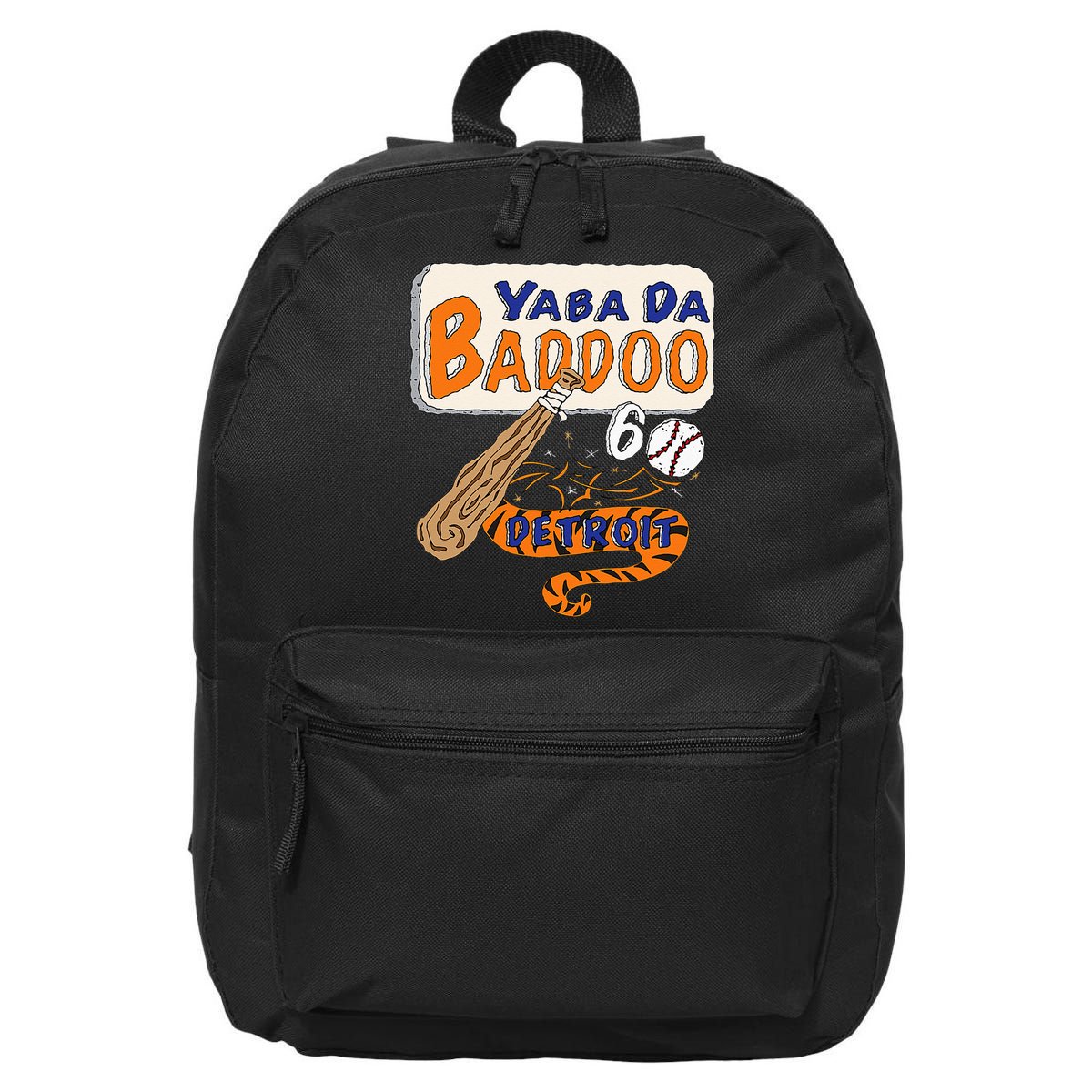 Yabba Da Baddoo 60 Detroit Baseball 16 in Basic Backpack