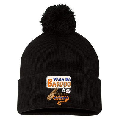 Yabba Da Baddoo 60 Detroit Baseball Pom Pom 12in Knit Beanie