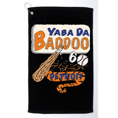 Yabba Da Baddoo 60 Detroit Baseball Golf Towel