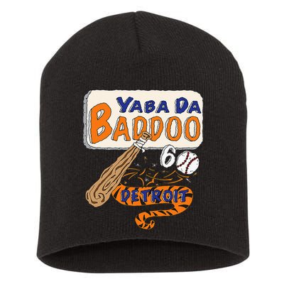 Yabba Da Baddoo 60 Detroit Baseball Short Acrylic Beanie