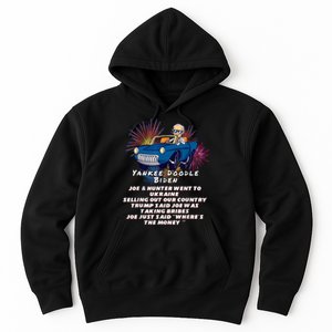 Yankee Doodle Biden 4th Of July Great Again Patriotic Trump Hoodie