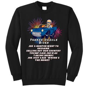 Yankee Doodle Biden 4th Of July Great Again Patriotic Trump Sweatshirt