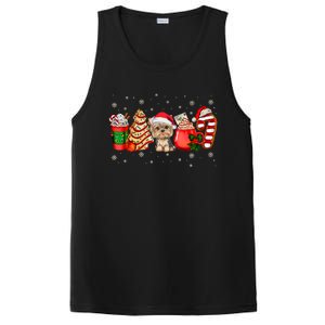 Yorkie Dog Christmas Pajamas Coffee Latte Mugs Xmas Tree PosiCharge Competitor Tank