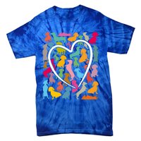 Y Dachshund Dachshund Pattern For Dachshund Lover Gift Tie-Dye T-Shirt