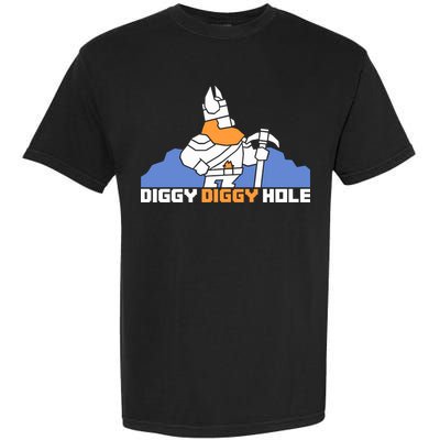 Yogscast Diggy Diggy Hole Garment-Dyed Heavyweight T-Shirt