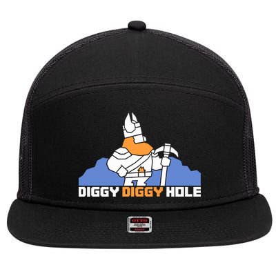 Yogscast Diggy Diggy Hole 7 Panel Mesh Trucker Snapback Hat