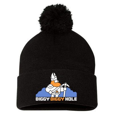 Yogscast Diggy Diggy Hole Pom Pom 12in Knit Beanie