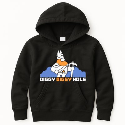 Yogscast Diggy Diggy Hole Kids Hoodie