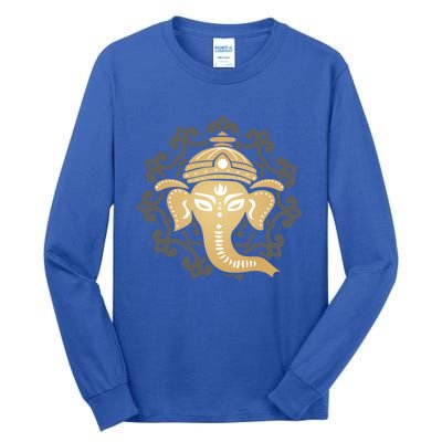 Yoga Dala Elephant Hindus Dharma Chakra Hinduism Funny Gift Tall Long Sleeve T-Shirt