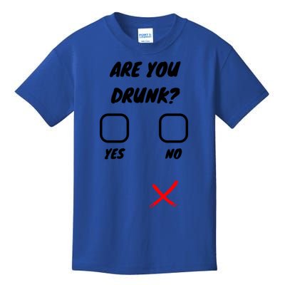 You Drunk? Funny Beer Ing Bar Party Gag Gift Unisex Gift Kids T-Shirt