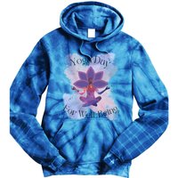 Yoga Day For Wellbeing Gift Tie Dye Hoodie