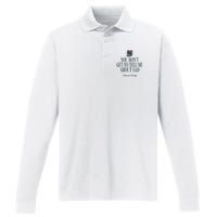 You Dont Get Tell Me Sad Performance Long Sleeve Polo