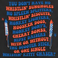You Dont Have No Whistlin Bungholes Funny July 4th Of July 7 Panel Mesh Trucker Snapback Hat