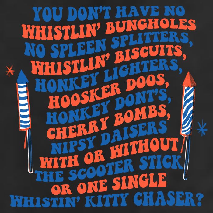 You Dont Have No Whistlin Bungholes Funny July 4th Of July 7 Panel Mesh Trucker Snapback Hat