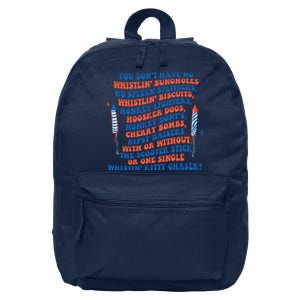 You Dont Have No Whistlin Bungholes Funny July 4th Of July 16 in Basic Backpack