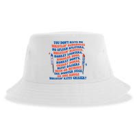 You Dont Have No Whistlin Bungholes Funny July 4th Of July Sustainable Bucket Hat