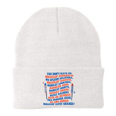 You Dont Have No Whistlin Bungholes Funny July 4th Of July Beanie