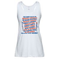 You Dont Have No Whistlin Bungholes Funny July 4th Of July Ladies Essential Flowy Tank