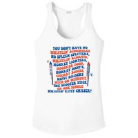 You Dont Have No Whistlin Bungholes Funny July 4th Of July Ladies PosiCharge Competitor Racerback Tank