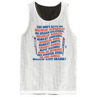 You Dont Have No Whistlin Bungholes Funny July 4th Of July Mesh Reversible Basketball Jersey Tank