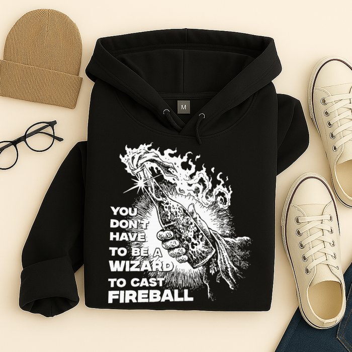 You Dont Have To Be A Wizard To Cast F.I.R.E.B.A.L.L Halloween Hoodie