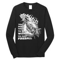 You Dont Have To Be A Wizard To Cast F.I.R.E.B.A.L.L Halloween Long Sleeve Shirt