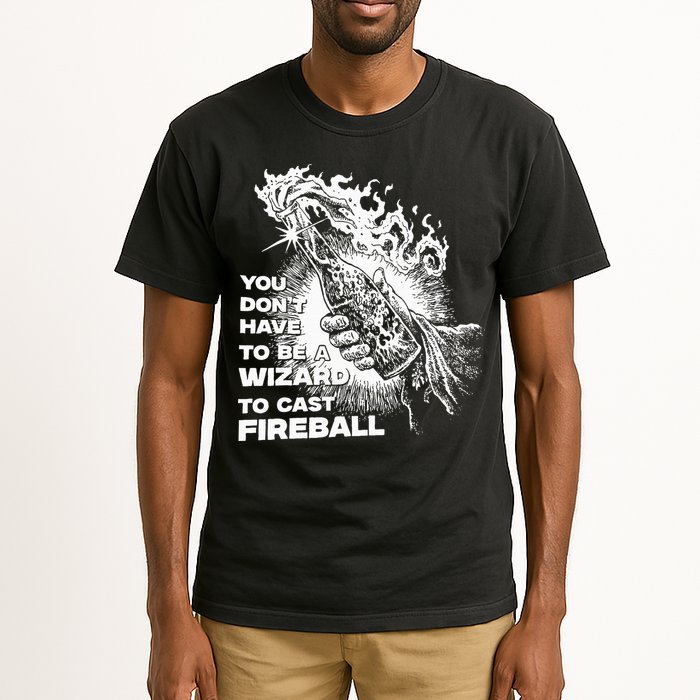 You Dont Have To Be A Wizard To Cast F.I.R.E.B.A.L.L Halloween Tall T-Shirt