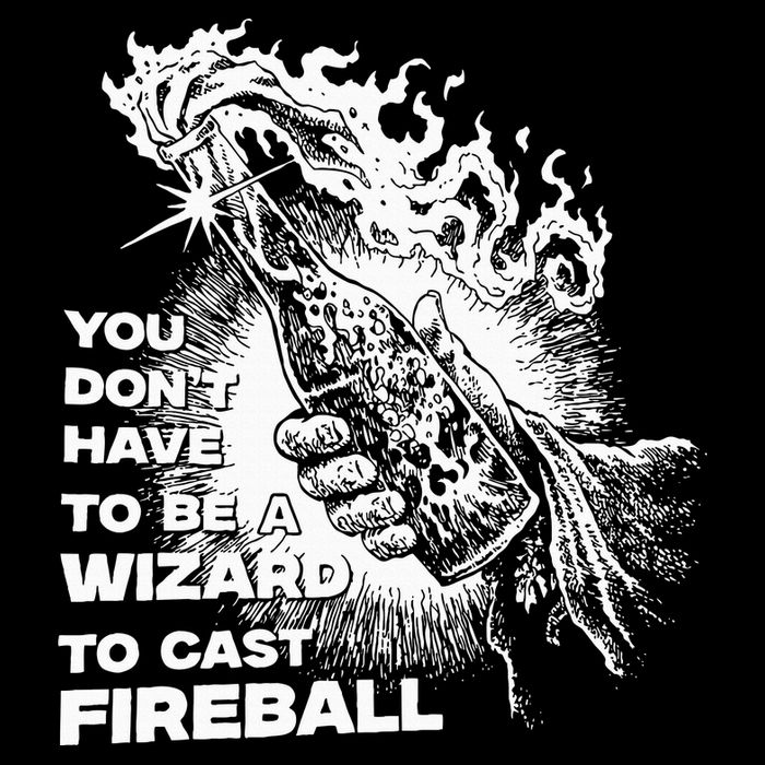 You Dont Have To Be A Wizard To Cast F.I.R.E.B.A.L.L Halloween 7-Panel Snapback Hat