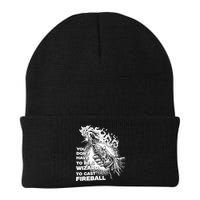 You Dont Have To Be A Wizard To Cast F.I.R.E.B.A.L.L Halloween Beanie