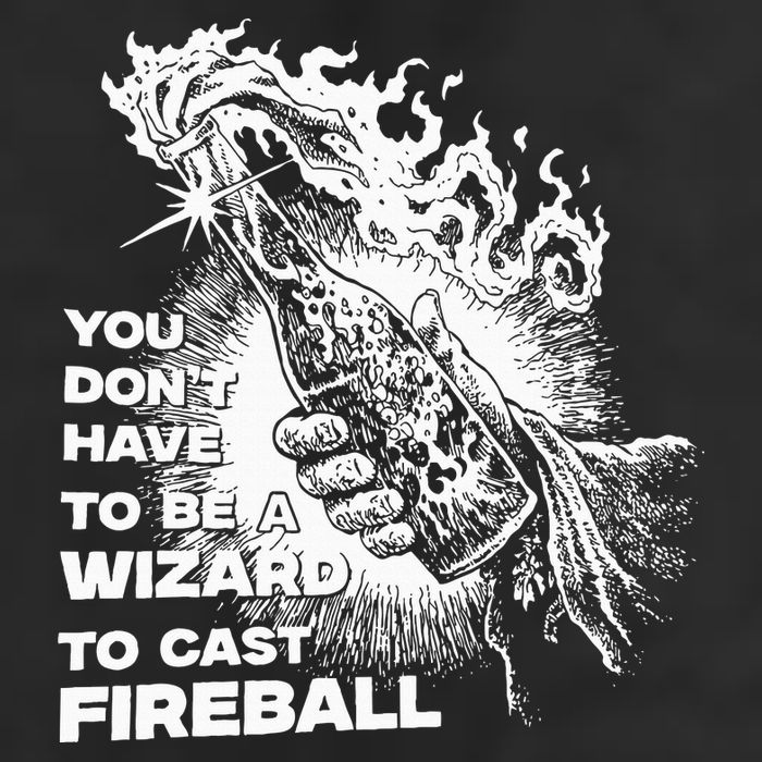 You Dont Have To Be A Wizard To Cast F.I.R.E.B.A.L.L Halloween Beanie