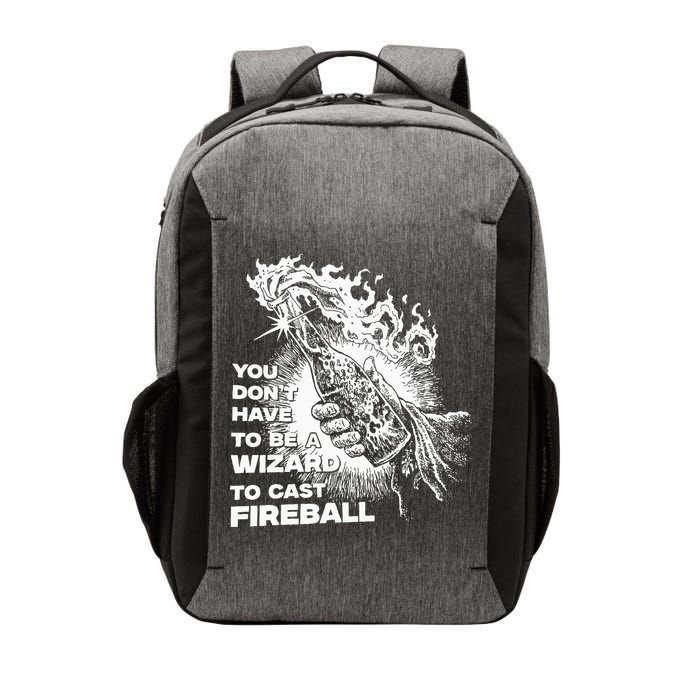 You Dont Have To Be A Wizard To Cast F.I.R.E.B.A.L.L Halloween Vector Backpack