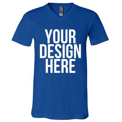 Your Design Here Funny Cool Nonsense Quote Gift V-Neck T-Shirt