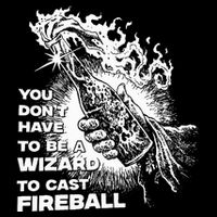 You Dont Have To Be A Wizard To Cast F.I.R.E.B.A.L.L Halloween Drawstring Bag
