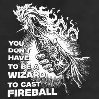 You Dont Have To Be A Wizard To Cast F.I.R.E.B.A.L.L Halloween Trucker Hat