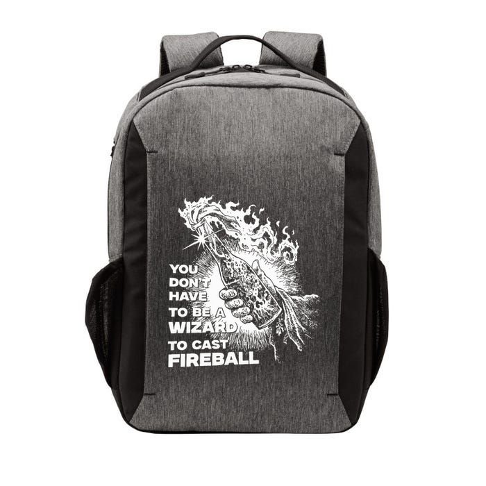 You Dont Have To Be A Wizard To Cast F.I.R.E.B.A.L.L Halloween Vector Backpack