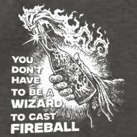 You Dont Have To Be A Wizard To Cast F.I.R.E.B.A.L.L Halloween Vector Backpack