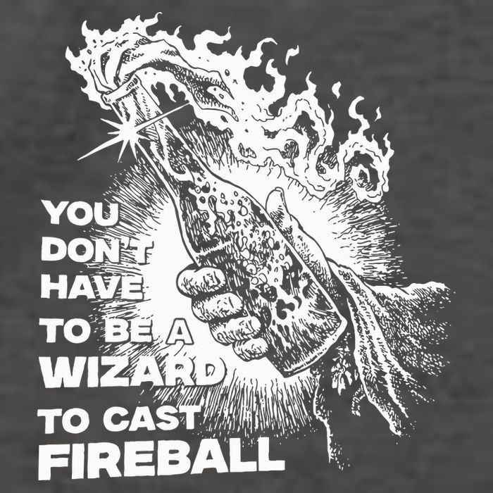 You Dont Have To Be A Wizard To Cast F.I.R.E.B.A.L.L Halloween Vector Backpack